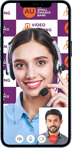 VideoCX.io video platform enabled AUBank Dedicated team of customer support executives connect with incoming customers on video for service requests, transactions and to help them buy new services VideoCX.io video platform enabled AUBank Dedicated team of customer support executives connect with incoming customers on video for service requests, transactions and to help them buy new services